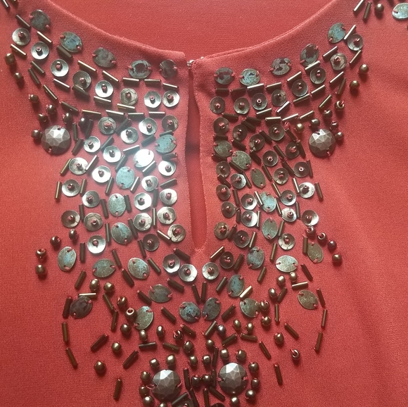 Susan Graver Liquid Knit Long Sleeve Sequin Tunic - Picture 5 of 10